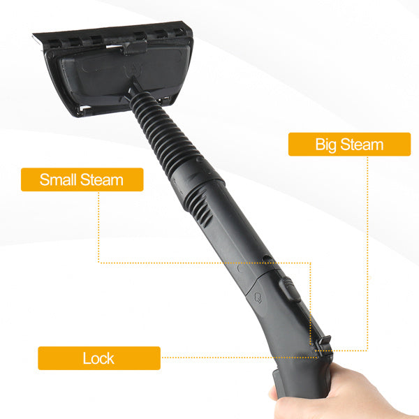 American Standard VSC28A Steam Cleaner 110V 1500W With 13 Accessories Aluminum Boiler Black Maximum Capacity 1200ML Continuous Operation For 20 Minutes