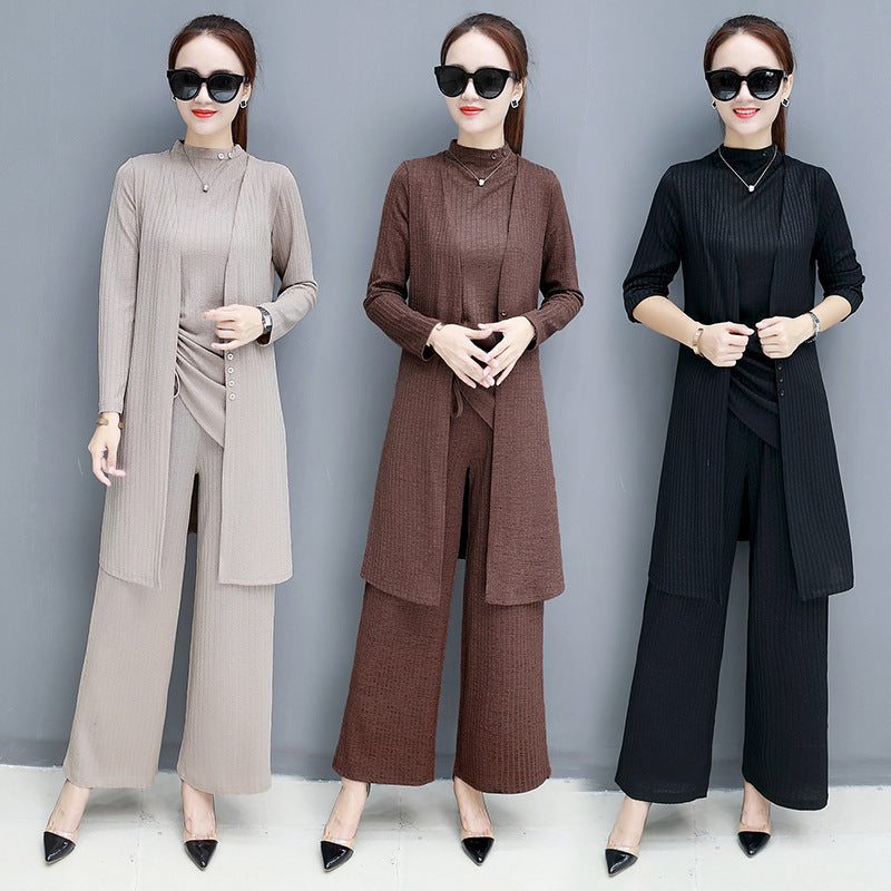 Three-piece Set Fall Wear Long Sleeves