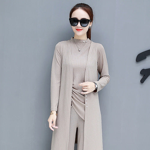 Three-piece Set Fall Wear Long Sleeves
